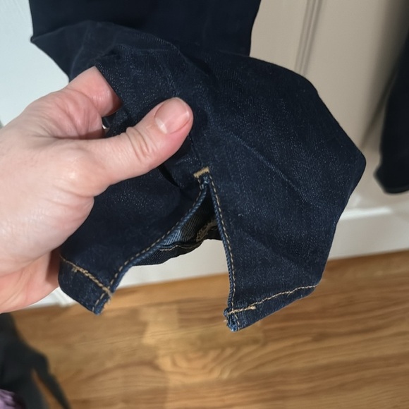 Women's frame le high skinny Jeans size 30 altered to a size 28 - Picture 6 of 6